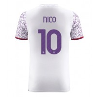 Stroje piłkarskie Fiorentina Nicolas Gonzalez #10 Koszulka Wyjazdowej 2023-24 Krótki Rękaw